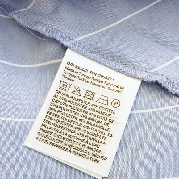 2pc SET: H&M Edition Ruffle-sleeve BLOUSE top + SKIRT Size S, 6 - Picture 9 of 9